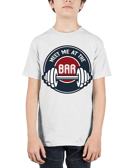 Meet me at the bar - sports general - Youth Tee Unisex