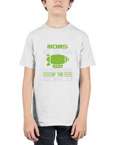 Moms are 170# - cartoon super hero - Youth Tee Unisex