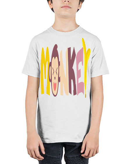 Monkey Banana 11# - monkey - Youth Tee Unisex