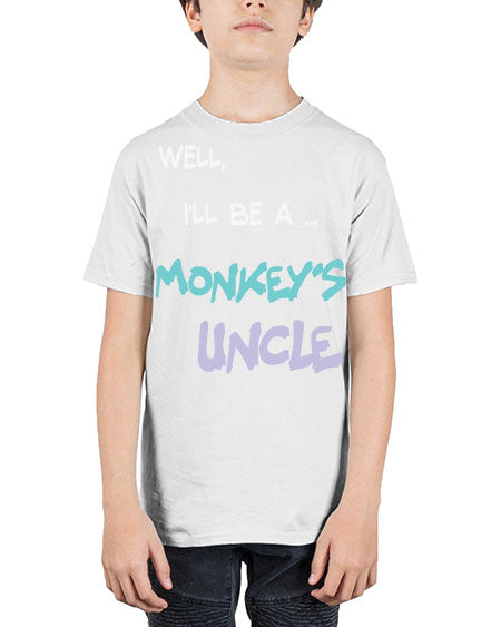 Monkey Uncle 18# - monkey - Youth Tee Unisex