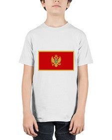 Montenegro 1344# - world flags - Youth Tee Unisex