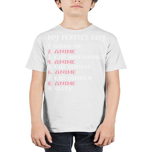 My Perfect Day Funny Kawaii Anime 269# - anime - Youth Tee Unisex