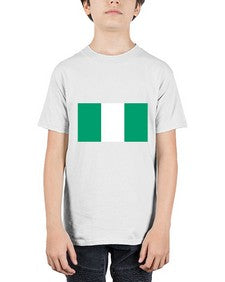 Nigeria 1493# - world flags - Youth Tee Unisex