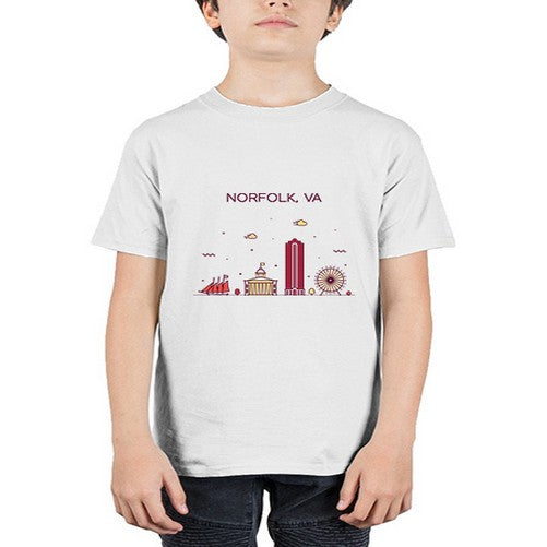 NorfolkVA 1496# - cities - Youth Tee Unisex