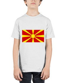 North Macedonia 1512# - world flags - Youth Tee Unisex