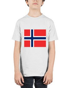 Norway 1513# - world flags - Youth Tee Unisex