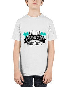 Not All Superheroes Wear Capes Style Style 1137# - nurse - Youth Tee Unisex