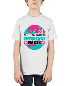 Not Your Averange Difference Maker Style Style 1139# - nurse - Youth Tee Unisex