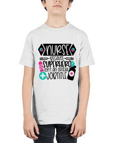 Nurse Because Superhero Isnt An Official Jobtitle Style Style 1149# - nurse - Youth Tee Unisex