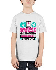 Nurse In Progress Please Wait Style Style 1160# - nurse - Youth Tee Unisex