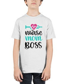 Nurse Mom Boss Style Style 1183# - nurse - Youth Tee Unisex
