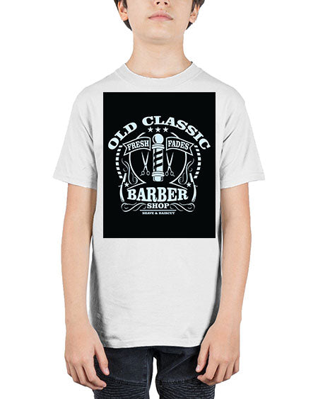 Old Classic Barber1284# - barber - Youth Tee Unisex