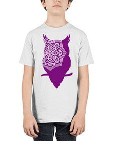 OwlMandalaUpdated 976# - mandala - Youth Tee Unisex