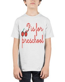 P is for preschool 615# - prek headstart - Youth Tee Unisex