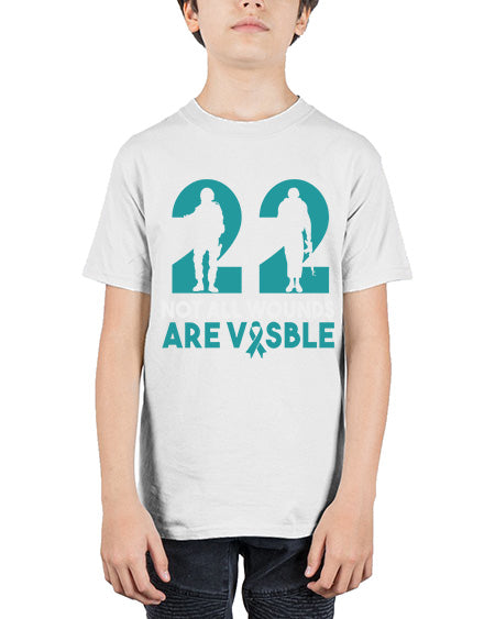 PTSD Awareness Month Support 10# - PTSD - Youth Tee Unisex