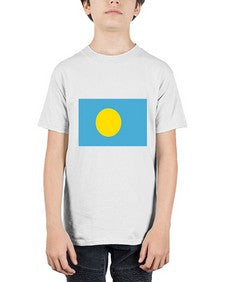 Palau 1567# - world flags - Youth Tee Unisex