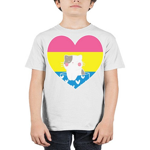 Pansexual Kawaii Cat Anime Art Anime 272# - anime - Youth Tee Unisex