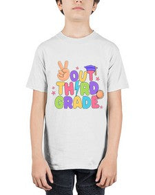 Peace Out third Grade Peace 648# - third grade - Youth Tee Unisex