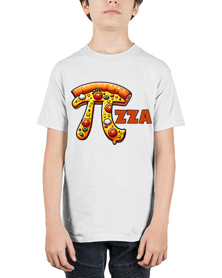 Pizza Pi Day Funny 40# - pi - Youth Tee Unisex