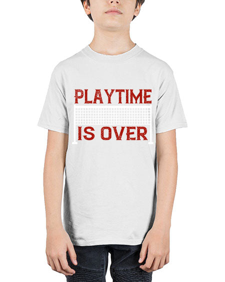 Playtime is over 1932# - badminton - Youth Tee Unisex