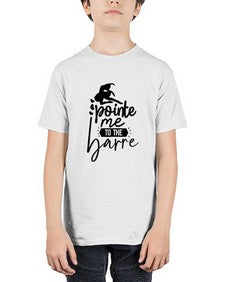 Pointe me to the barre 174# - ballet - Youth Tee Unisex