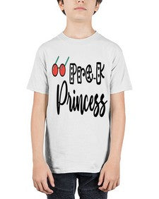 Pre K Princess 655# - prek headstart - Youth Tee Unisex