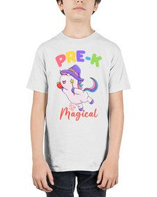 PreK is Magical Unicorn 666# - prek headstart - Youth Tee Unisex