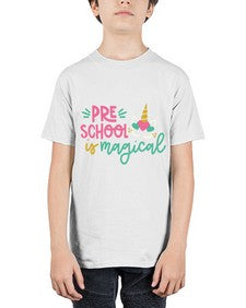 Preschool Is Magical 687# - prek headstart - Youth Tee Unisex