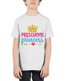 Preschool Princess 688# - prek headstart - Youth Tee Unisex