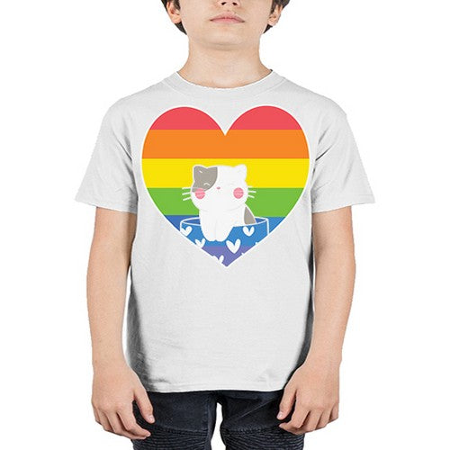 Pride Cat LGBT Kawaii Cats Anime 276# - anime - Youth Tee Unisex