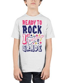 Ready To Rock first 730# - first grade - Youth Tee Unisex