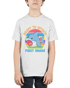 Ready to Attack first Grade 710# - first grade - Youth Tee Unisex