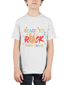Ready to Rock third Grade 737# - third grade - Youth Tee Unisex