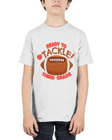 Ready to tackle third Grade 747# - third grade - Youth Tee Unisex