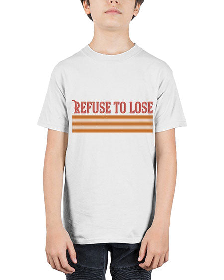 Refuse to lose 1902# - badminton - Youth Tee Unisex