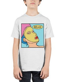 Relax 1013# - art pop art - Youth Tee Unisex