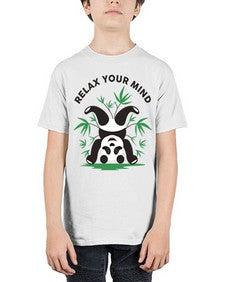 Relax Your Mind 496# - yoga - Youth Tee Unisex