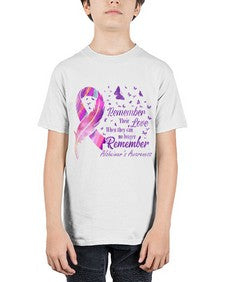 Remember heir Love Alzheimer Awareness 213# - alzheimers - Youth Tee Unisex