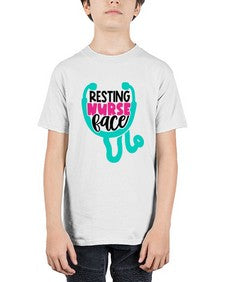 Resting Nurse Face Style Style 1355# - nurse - Youth Tee Unisex