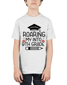 Roaring My Into nineth Grade 761# - nineth grade - Youth Tee Unisex