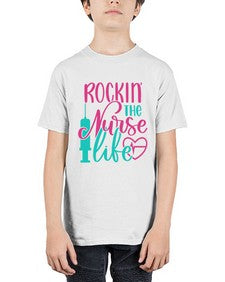 Rockin The Nurse Life Style Style 1358# - nurse - Youth Tee Unisex