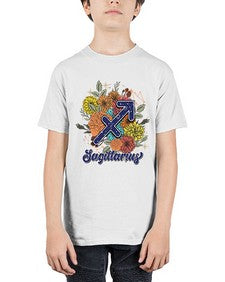 Sagittarius 130# - sagittarius - Youth Tee Unisex