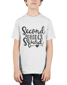 Second Grade Squad 832# - second grade - Youth Tee Unisex