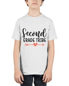 Second Grade Tribe 837# - second grade - Youth Tee Unisex