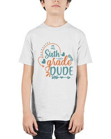 Sixth grade dude 877# - sixth grade - Youth Tee Unisex