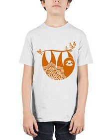 SlothMandala 1076# - mandala - Youth Tee Unisex