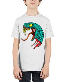 Snake 227# - cartoon animals - Youth Tee Unisex