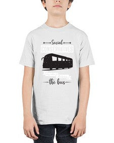 Social conservatives say who drives the bus 5# - bus - Youth Tee Unisex