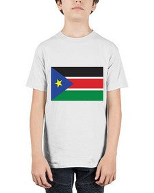 South Sudan 1873# - world flags - Youth Tee Unisex