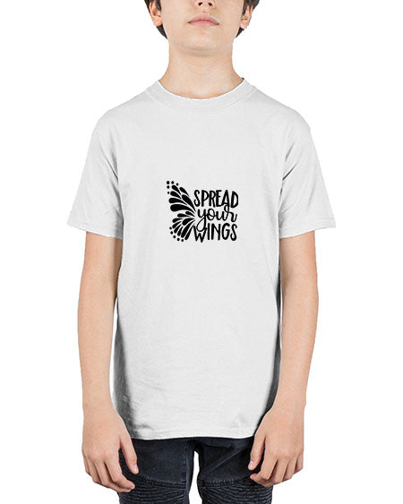 Spread Your Wings - butterfly - Youth Tee Unisex